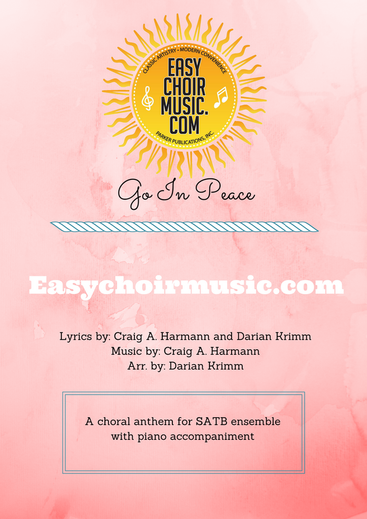 Go In Peace (SATB) – Easy Choir Music